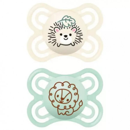 MAM 13 SUCETTE PERFECT 0-6 MOIS X2