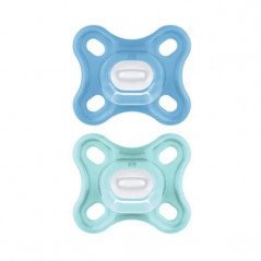 MAM 15 SUCETTE COMFORT BLEU 0-2M DUO