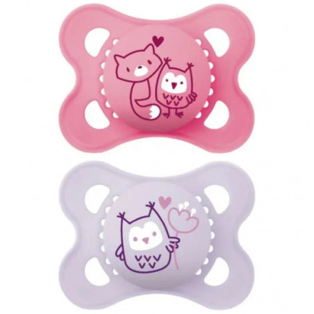 MAM 39 SUCETTE ORIGINAL NATURE SIL M2-6M DUO