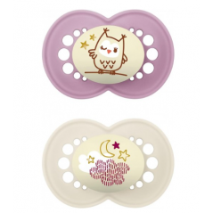 MAM 40 SUCETTE NUIT18M+BTE STER
