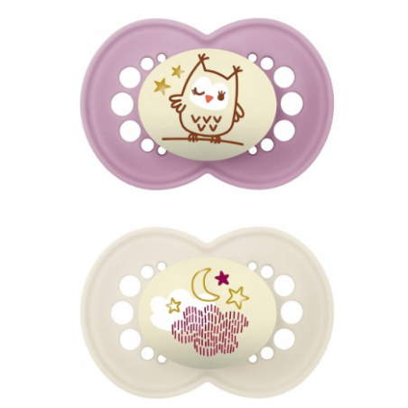 MAM 40 SUCETTE NUIT18M+BTE STER