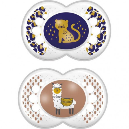 MAM 44 SUCETTE ANAT SILIC +18M ANIM X  2