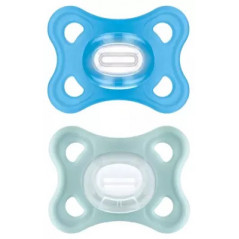 MAM 77 SUCETTE COMFORT BLEU 2-6M DUO
