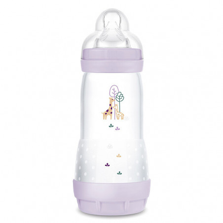 MAM BIBERON 2E START A/COL LILAS DEB3 320ML
