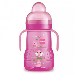 MAM BIBERON TRANSITION FILLE SILIC 220ML