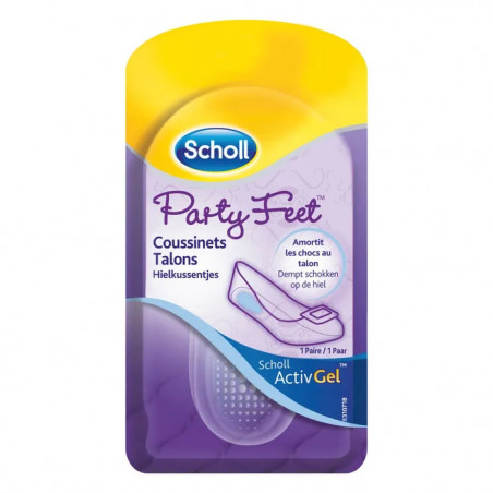 SCHOLL COUSSINETS TALONS PAIRE