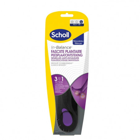 SCHOLL SEMELLE ANTI-DOULEUR FACIITE T3