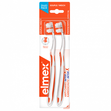 ELMEX BAD INTER X SOUPLE TETE COURTE DUO