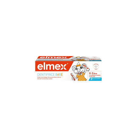 ELMEX DENTIFRICE BEBE 0-2 ANS /50ML