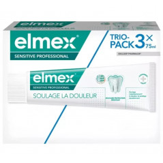 ELMEX SENSITIVE PRO DENTIFRICE 75ML X3 TRIO
