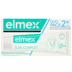 ELMEX SENSITIVE SOIN COMPLET 2X75ML DUO