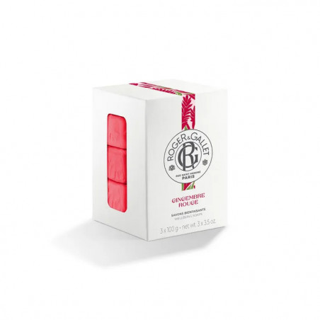 RG GINGEMBRE ROUGE SAVON COFFRET 3X100G