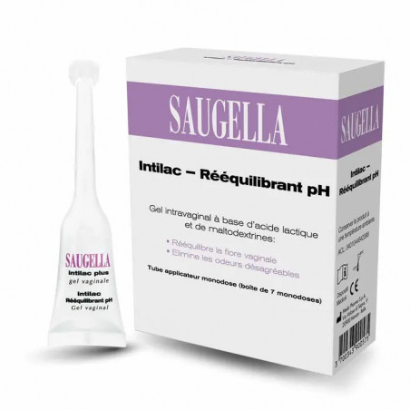 SAUGELLA INTILAC GEL INTRAVAGINAL 7 DOSES/ 5ML